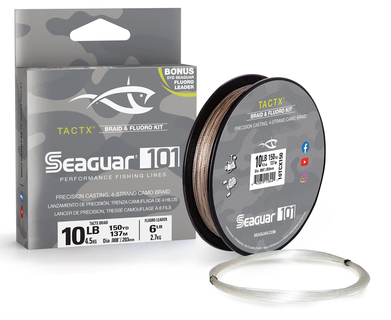 Seaguar Tactx Braid & Fluorocarbon Kit